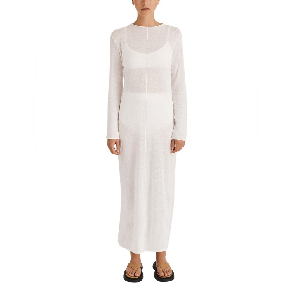 Zulu and Zephyr Sheer Knitted Dress NWT